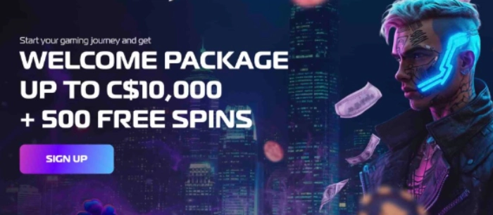 Welcome bonus package